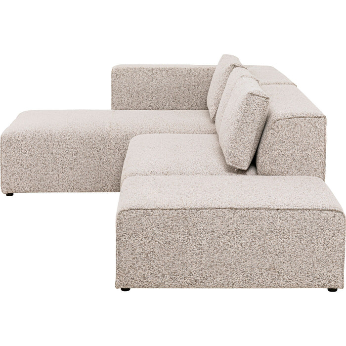 Kare Design Infinity Hoekbank - links - machiato