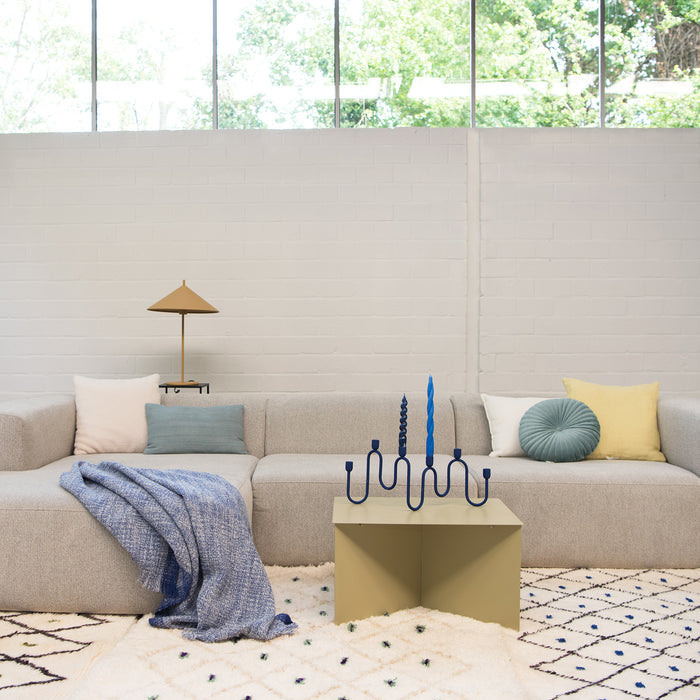 4x6 sofa - X6 madly modular set H links beige melange - 331 cm
