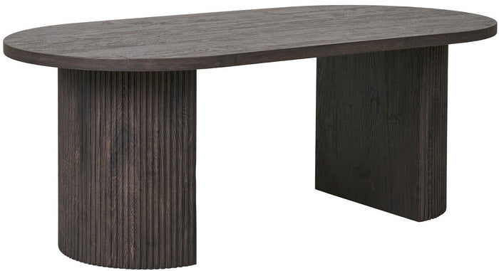 House Nordic Boavista Ovale Salontafel Donkerbruin