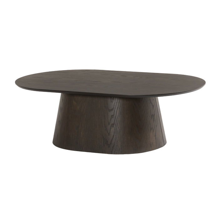 Livingfurn - Salontafel Bruin Eikenfineer - 120x70x36cm - Tobago