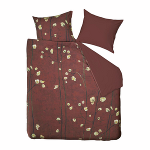 Beddinghouse x Van Gogh Plum Blossoms Dekbedovertrek 240 x 200|220 cm - Rood
