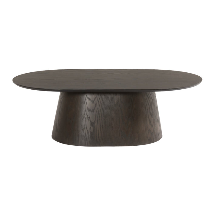 Livingfurn - Salontafel Bruin Eikenfineer - 120x70x36cm - Tobago