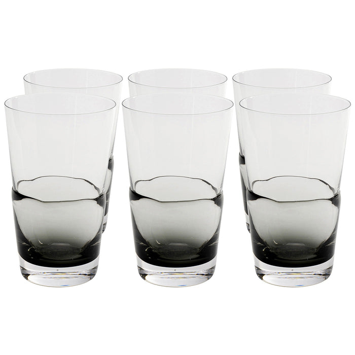 Kare Design Mimi waterglazen - grijs - 6st
