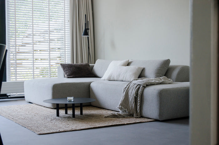 4x6 sofa - X6 madly modular set B links beige melange - 288 cm