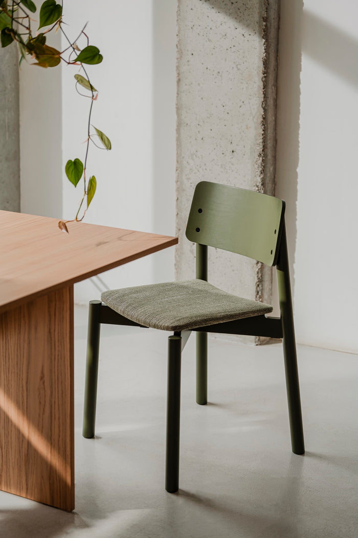 noo.ma WEM Gestoffeerde stoel - Forest Green