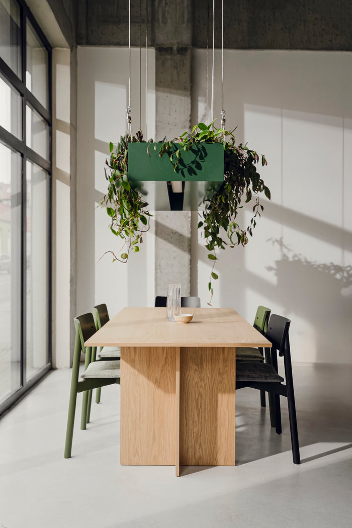 noo.ma WEM Gestoffeerde stoel - Forest Green