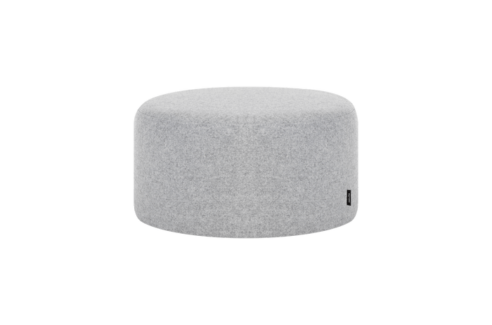 noo.ma FOLK Poef - Universal Grey Wool