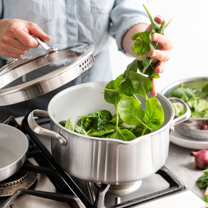 GreenPan Venice Pro Evershine 3-delige multikookset 24cm - PFAS-vrij