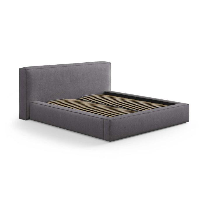 Micadoni Bedframe met opbergvak Simon 140x200 bouclé