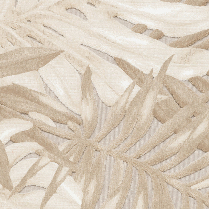 Rivièra Maison - Handgemaakt Palmera Vloerkleed in Crème van 100% Decolan 230x160 cm
