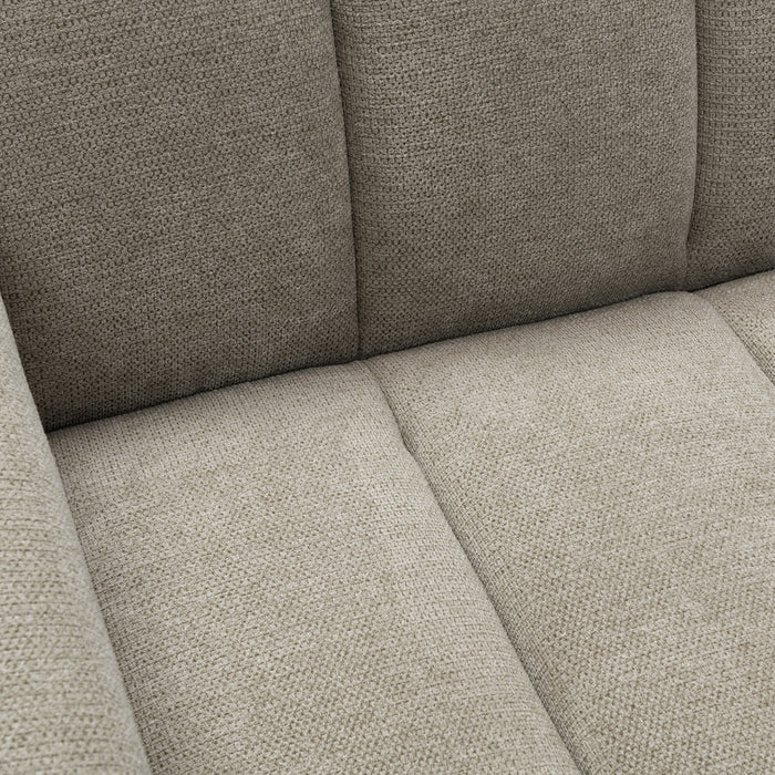 Rivièra Maison - Dazzle Chaise Longue in F37 - Fern Groen van Polyester en Rubberwood (134x175 cm)