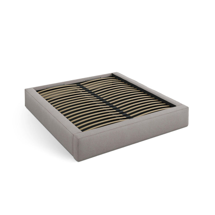 Micadoni Bedframe met opbergvak Simon 140x200 bouclé