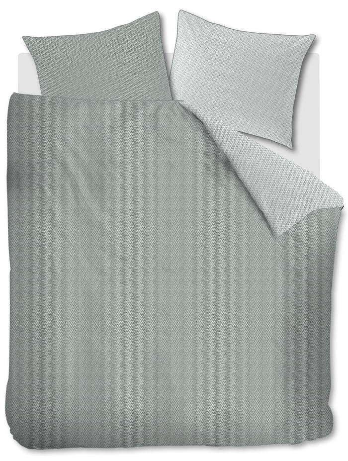 Riviera Maison Twisted  dekbedovertrek - 260x200|220 - Grijsgroen