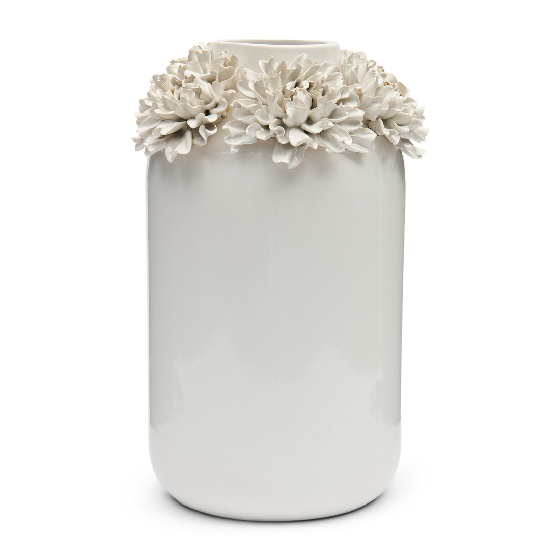 Riviera Maison Vaas Wit - Flourishing Bloemenvaas - Keramiek