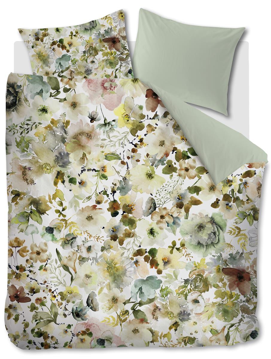 Kardol Aquitaine  dekbedovertrek - 240x200|220 - Groen