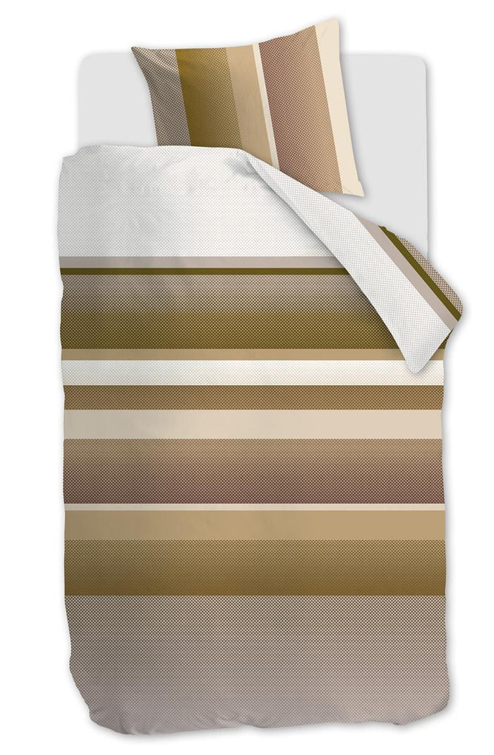 Beddinghouse Rhys  dekbedovertrek - 140x200|220 - Goud