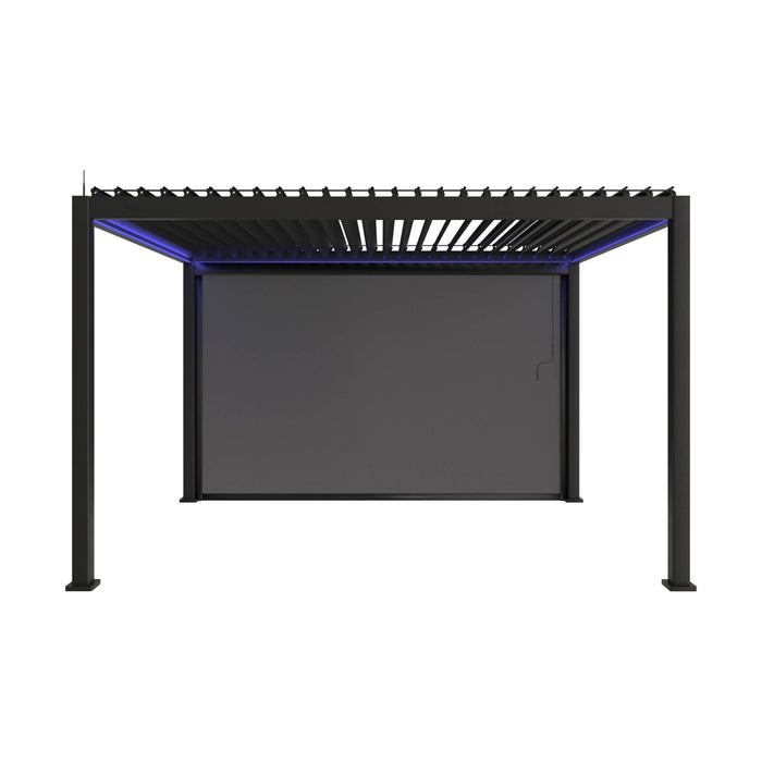 sweeek - Elektrische aluminium lamellendak pergola 3x4 m LED