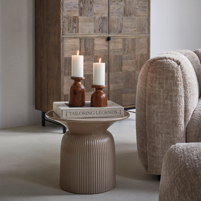 Riviera Maison - Cascais End Table Sand -