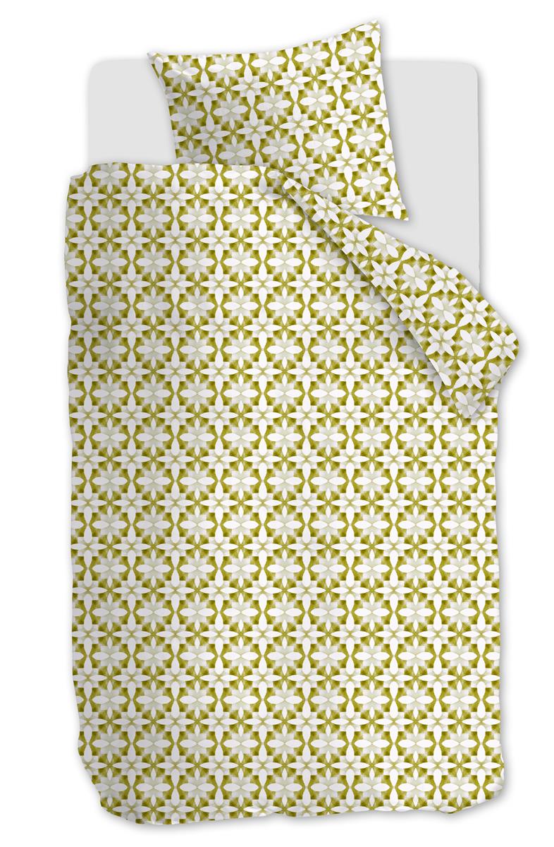 Beddinghouse Mae  dekbedovertrek - 140x200|220 - Groen