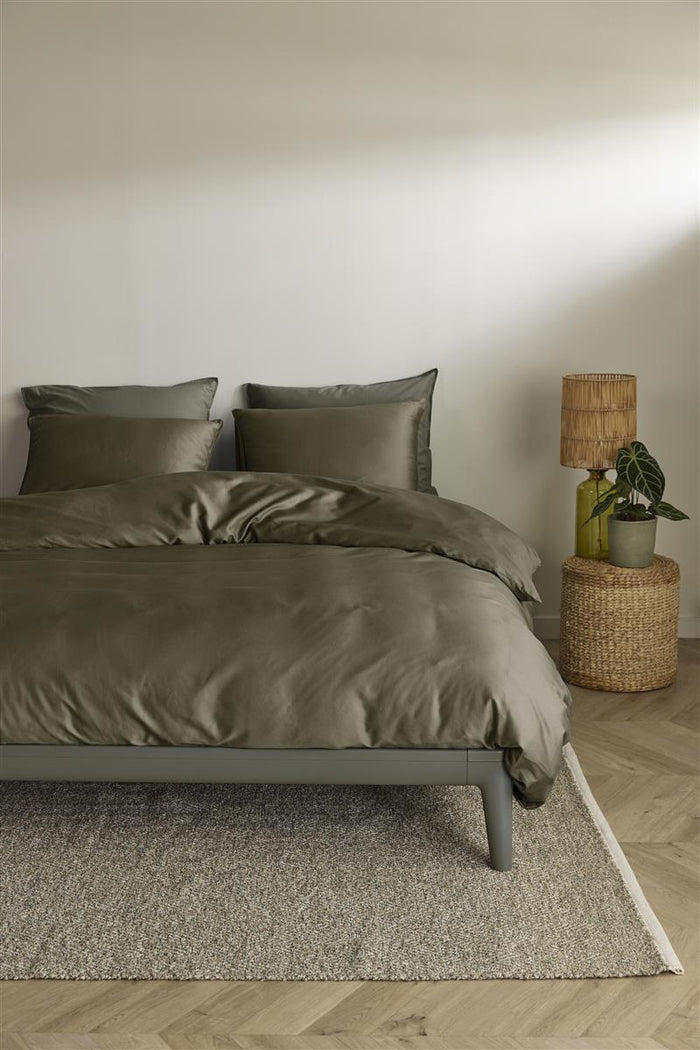 Beddinghouse Change  dekbedovertrek - 200x200|220 - Olijfgroen