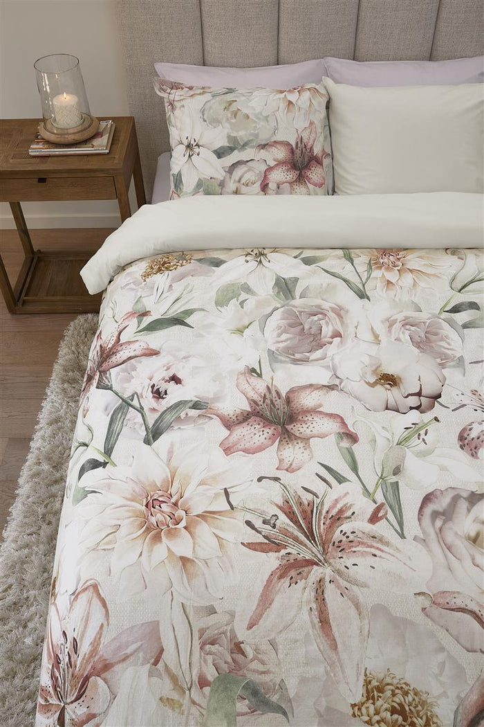 Riviera Maison Lily Love  dekbedovertrek - 260x200|220 - Roze