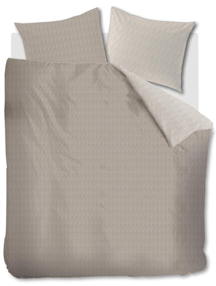 Riviera Maison Twisted  dekbedovertrek - 260x200|220 - Zand