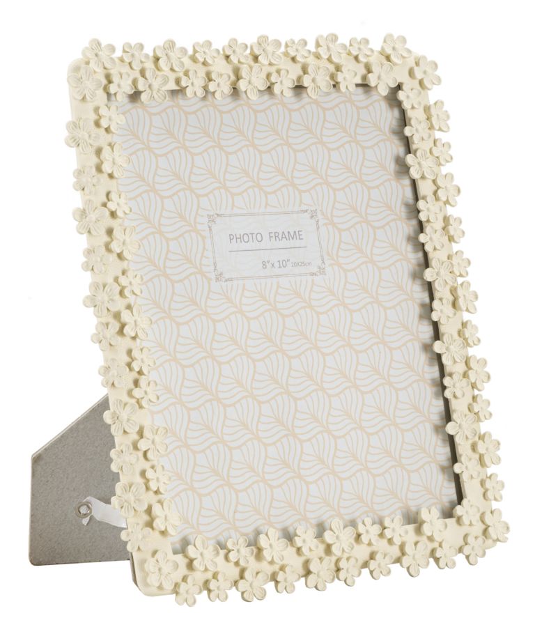 Filly - Beige fotolijst met bloemen