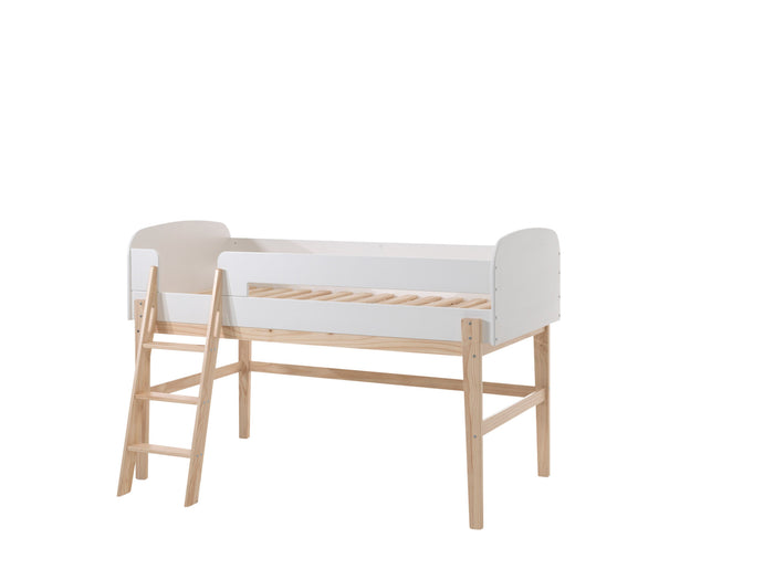 LUCEVI - Kiddy Halfhoogslaper 90x200cm - Wit