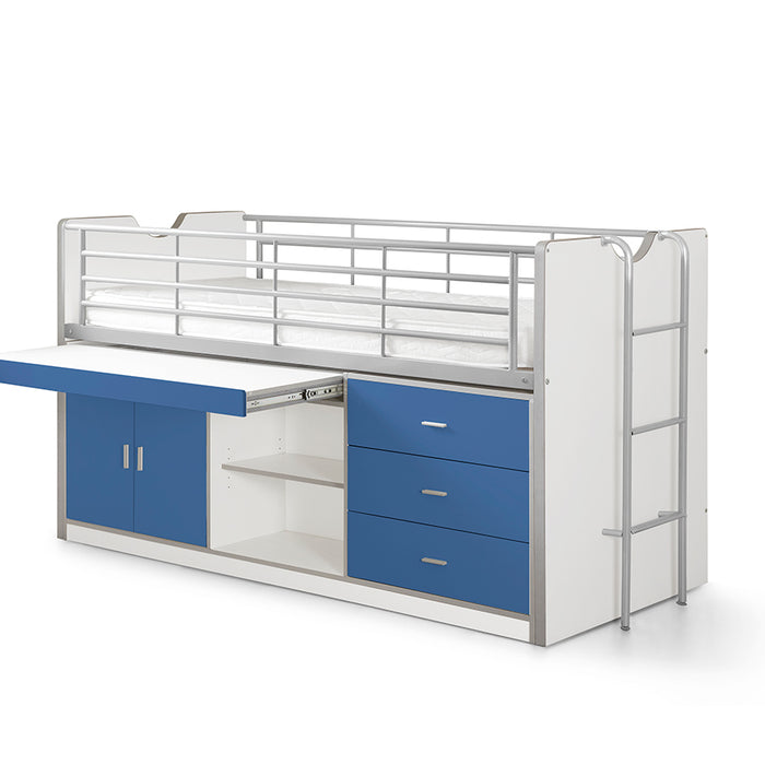 LUCEVI - Bonny 95 Halfhoogslaper 90x200cm - Blauw