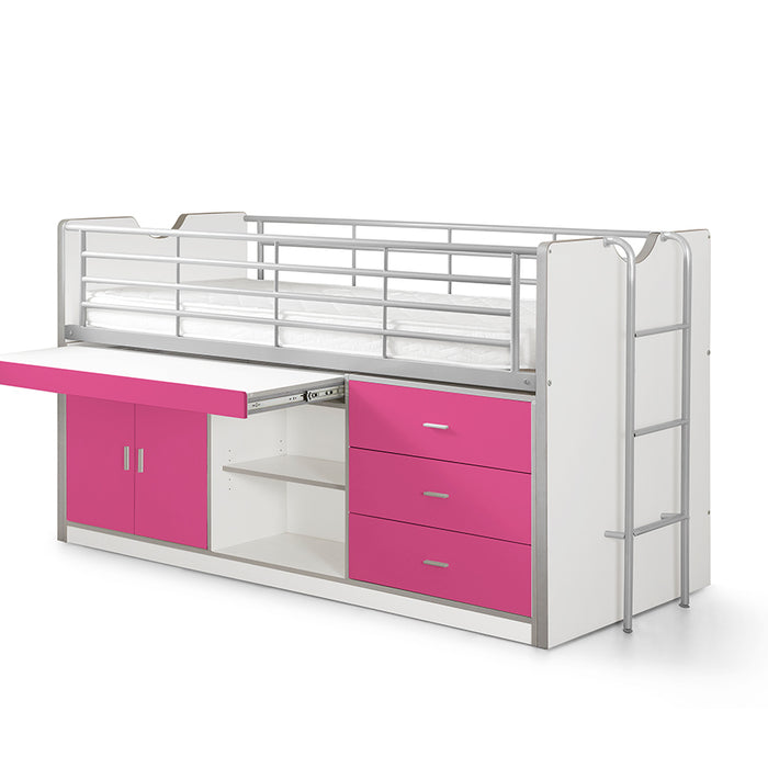 LUCEVI - Bonny 95 Halfhoogslaper 90x200cm - Fuchsia