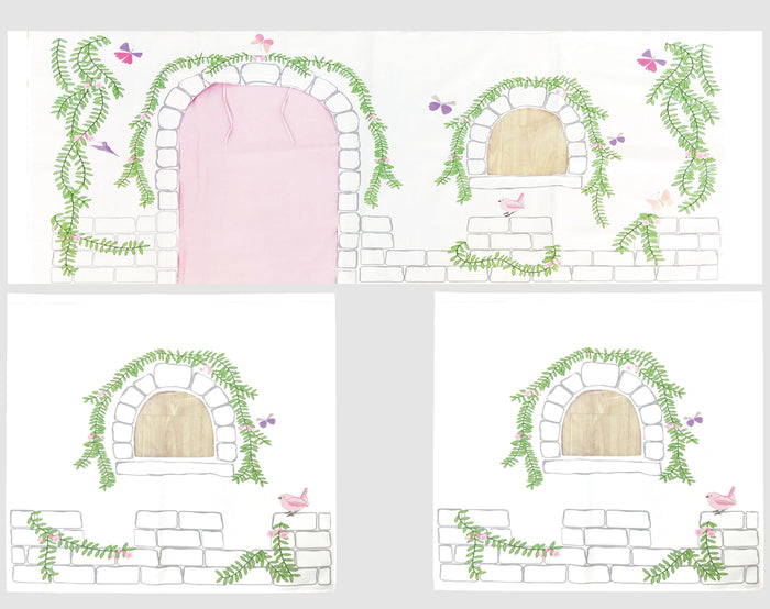 Vipack Pino Hoogslaper met Glijbaan en Zakjes Birdy - grijs