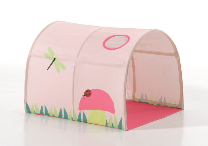 Vipack Pino Hoogslaper met Glijbaan en Tunnel Spring - naturel