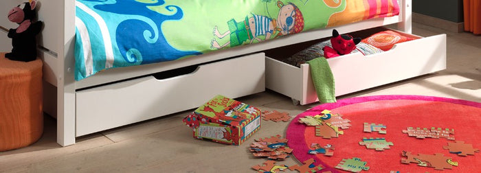 Vipack Pino Lades - wit - set van 2