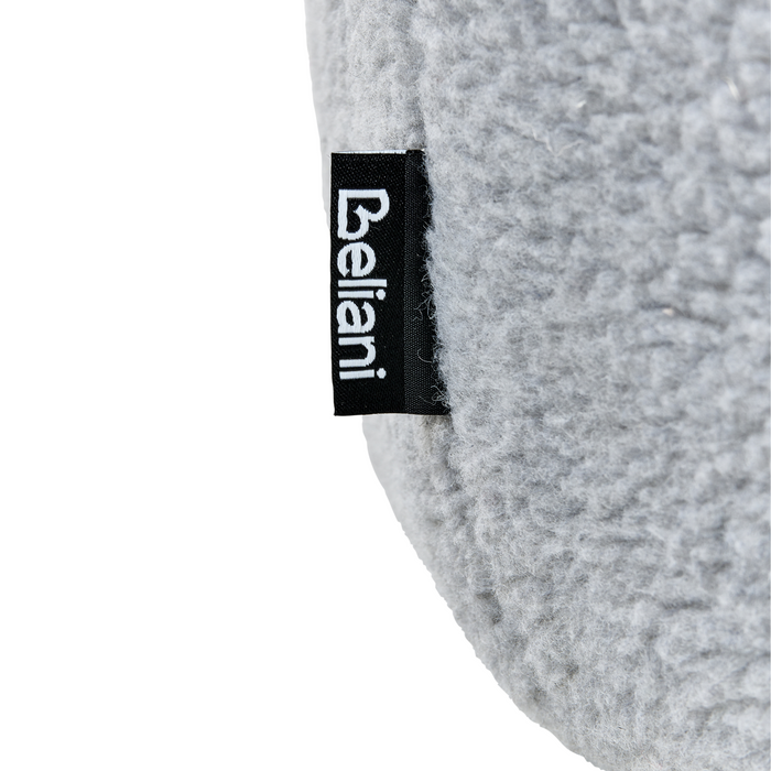 Beliani - ULA - Kinderfauteuil - Grijs - Bouclé