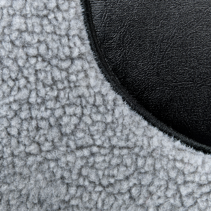 Beliani - ULA - Kinderfauteuil - Grijs - Bouclé