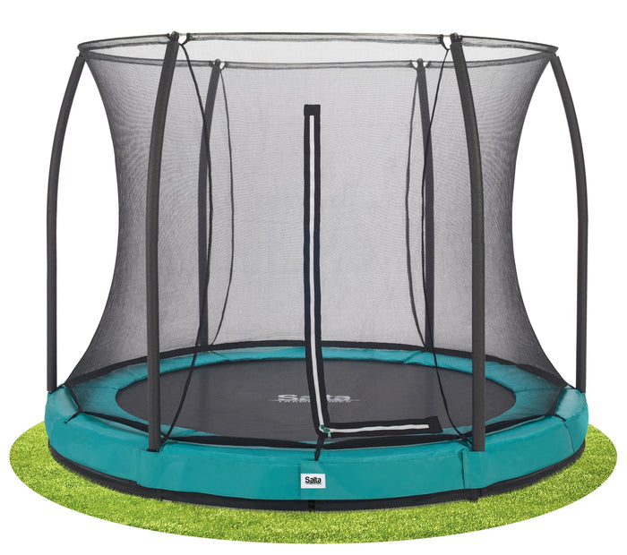 Salta Trampoline Comfort Edition Grondmodel rond Ø 183 cm – groen (53