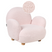 Beliani - HEM - Kinderfauteuil - Pastelroze - Bouclé