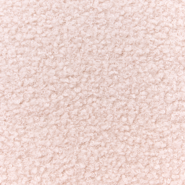 Beliani - HEM - Kinderfauteuil - Pastelroze - Bouclé