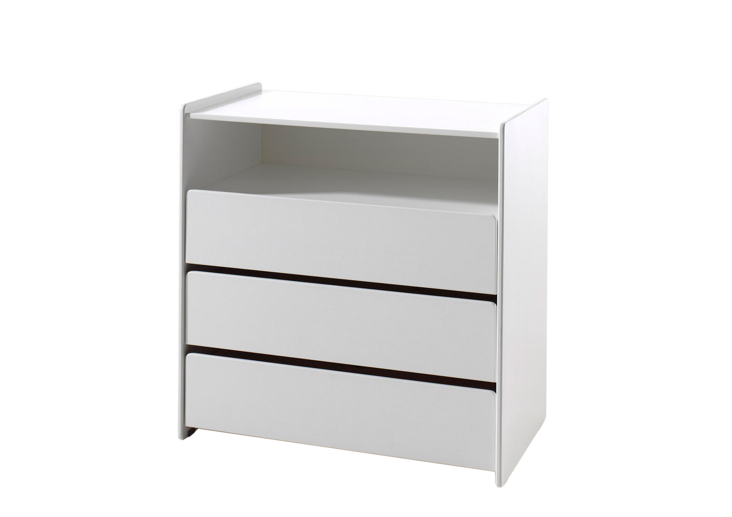 LUCEVI - Kiddy Commode 3 Laden - Wit - 90x47 cm