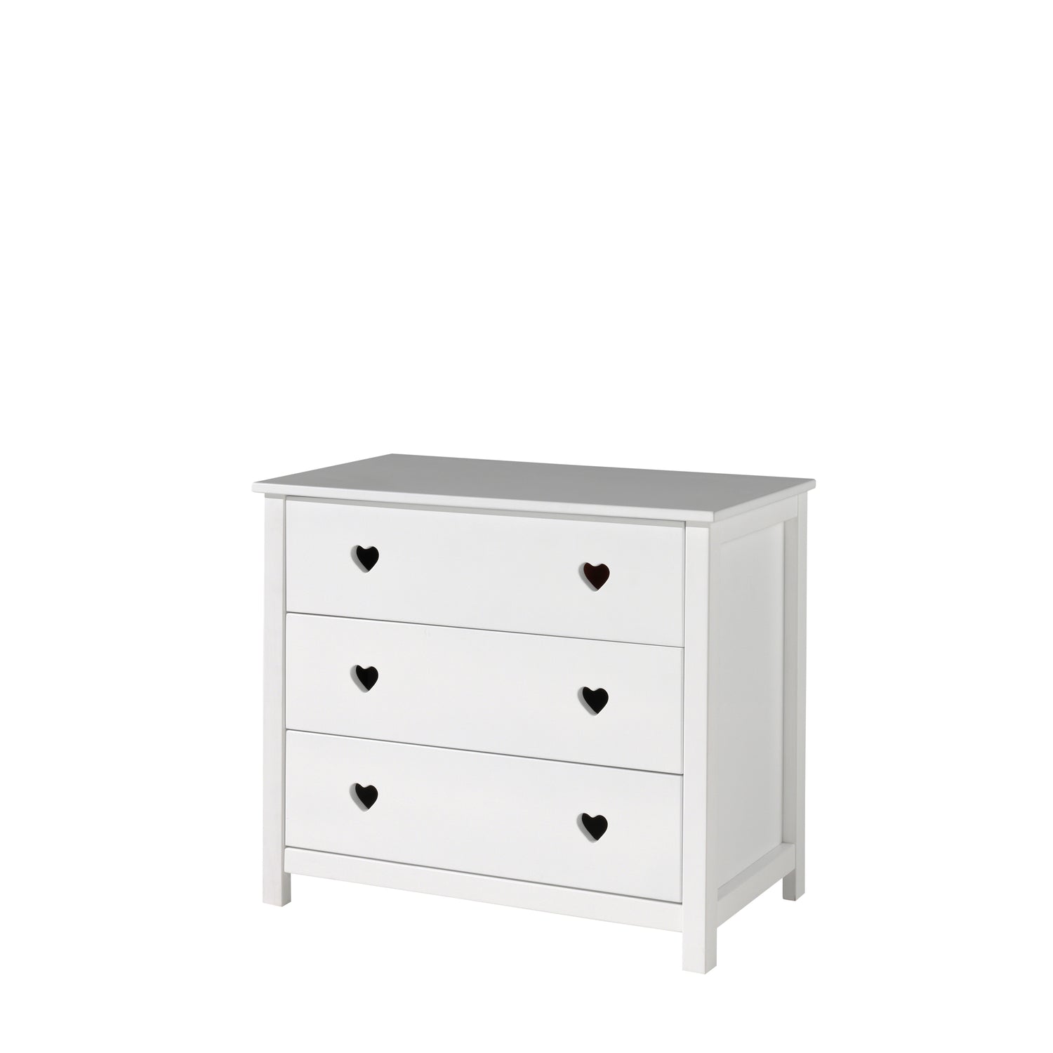 LUCEVI - Amori Commode 3 Laden - Wit - 90x50 cm