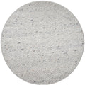 Veer Carpets - Vloerkleed Steve Licht Grijs Rond ø200 cm
