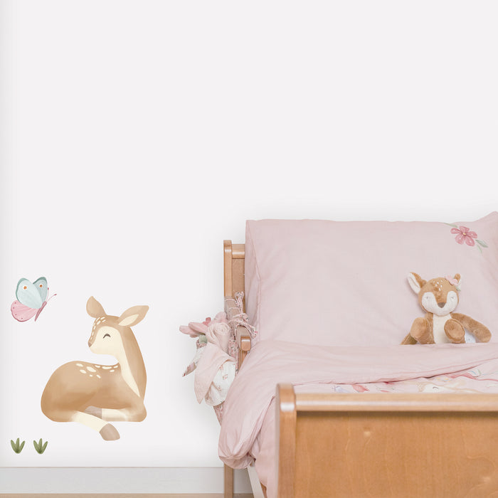 Little Dutch Fairy Garden Muurstickers - 21x30cm - Dieren en Bloemen
