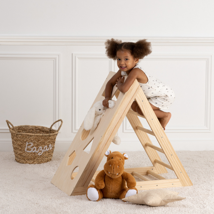 MISOU Pikler Klimboog Montessori Triangle Klimframe Baby 78x43,5x90...
