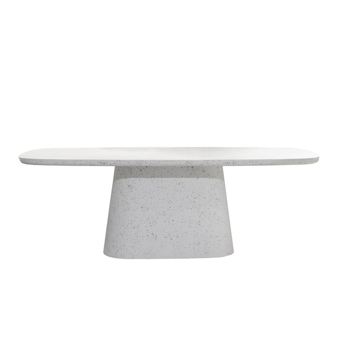 Light & Living - Eettafel HAMURA - 220x105x76cm - Wit