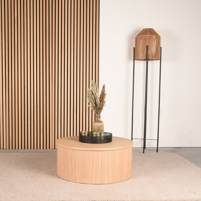 LABEL51 - Salontafel Oliva 70 cm - Naturel Eiken