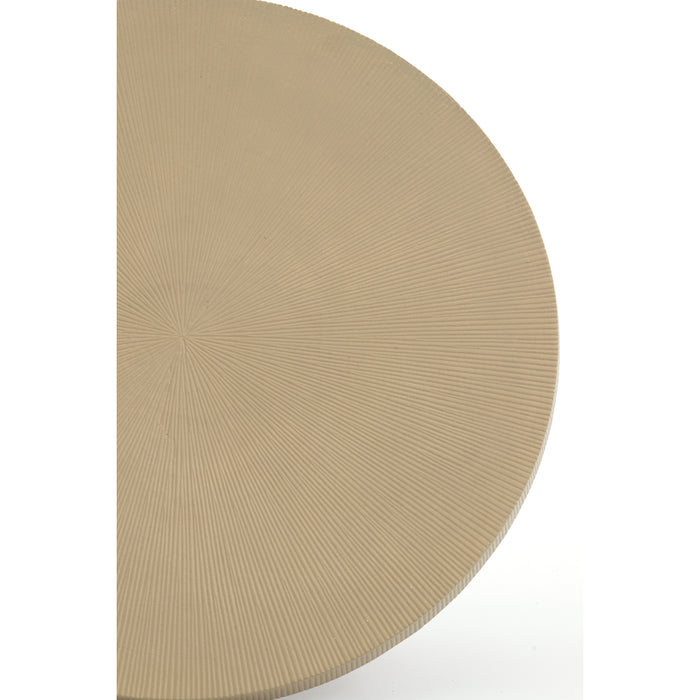 Light & Living - Salontafel TIGRAN - Ø75.5x41.5cm - Bruin