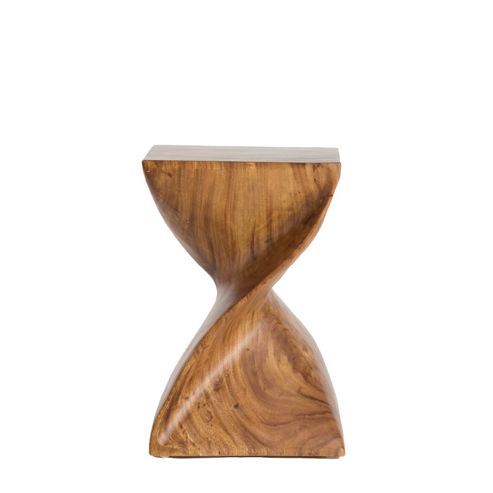 Light & Living - Bijzettafel MUHAN - Ø30x45cm - Bruin