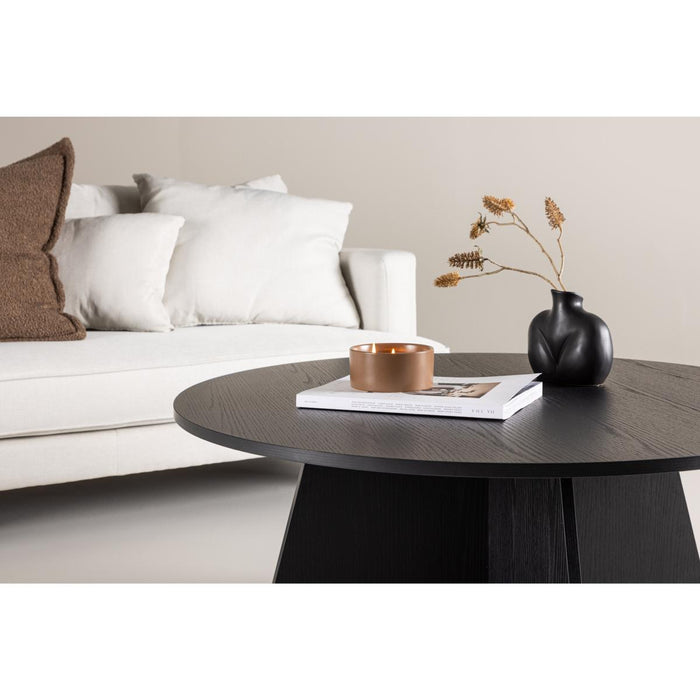 Svea - Marina ronde salontafel - ø 100 cm - zwart