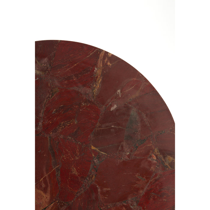 Light & Living - Bijzettafel BAHIA - Ø45x48cm - Rood