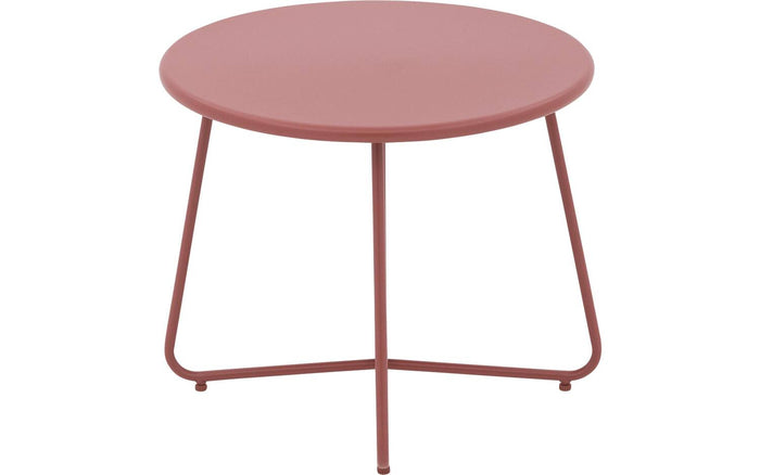 Goossens Tuintafel Must in Aluminium poedercoating rood